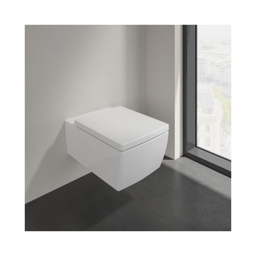 Villeroy & Boch 8M24S101 - Asiento de inodoro SoftClose MEMENTO 2.0 blanco
