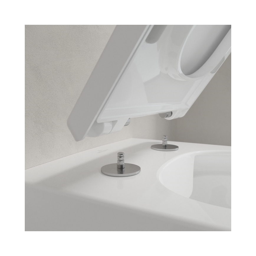 Villeroy & Boch 8M24S101 - Asiento de inodoro SoftClose MEMENTO 2.0 blanco