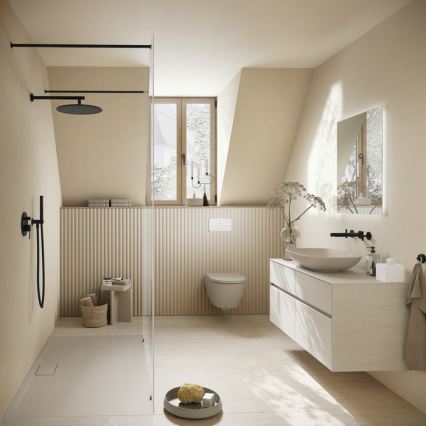 Villeroy & Boch 8M42S1AM - Asiento de inodoro SoftClose SUBWAY 3.0 beige