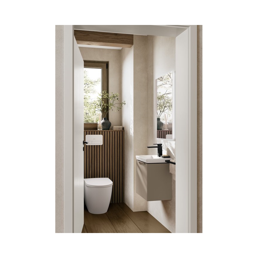 Villeroy & Boch 8M42S1RW - Asiento de inodoro SoftClose SUBWAY 3.0 blanco