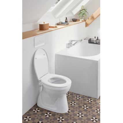 Villeroy & Boch 8M43S101 - Asiento de inodoro SoftClose O.NOVO blanco
