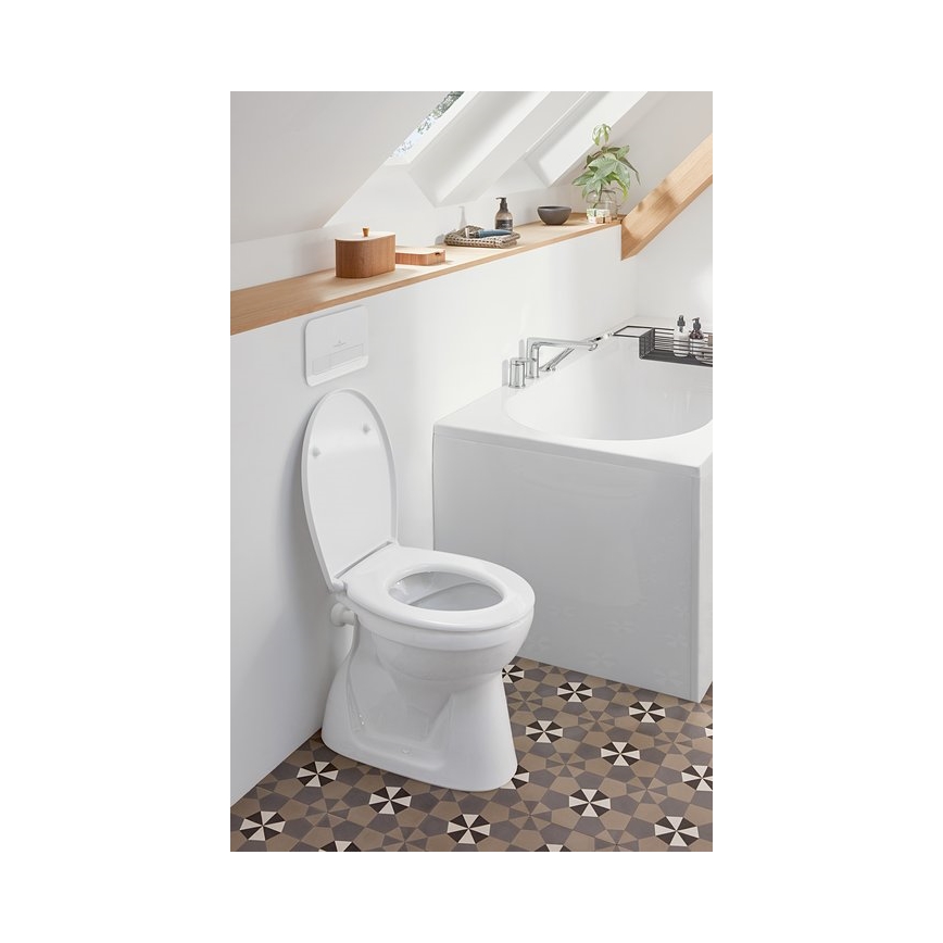 Villeroy & Boch 8M43S101 - Asiento de inodoro SoftClose O.NOVO blanco