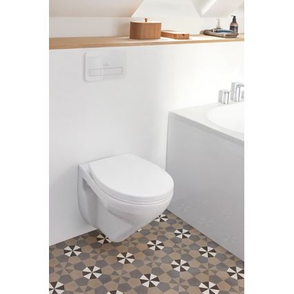 Villeroy & Boch 8M43S101 - Asiento de inodoro SoftClose O.NOVO blanco