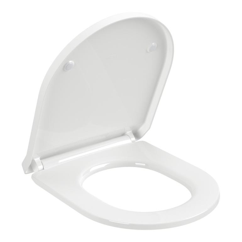 Villeroy & Boch 8M70S101 - Asiento para inodoro ARCHITECTURA con cierre amortiguado (SoftClose), blanco