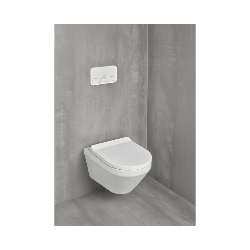Villeroy & Boch 8M70S101 - Asiento para inodoro ARCHITECTURA con cierre amortiguado (SoftClose), blanco