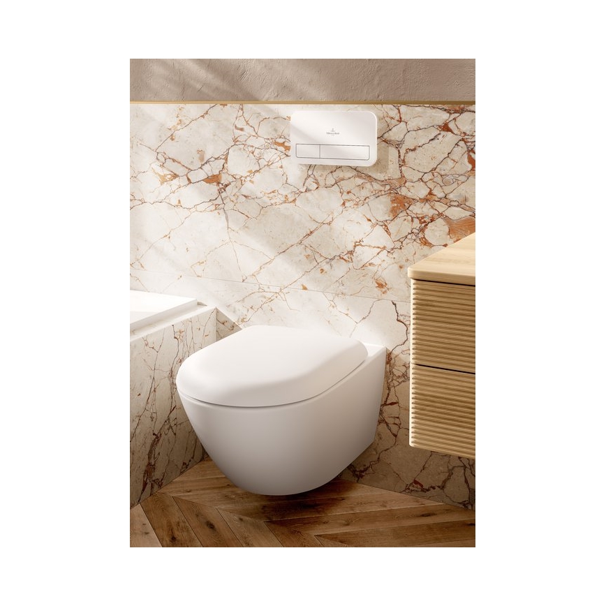 Villeroy & Boch 922400RE - Pulsador de descarga VICONNECT blanco brillante