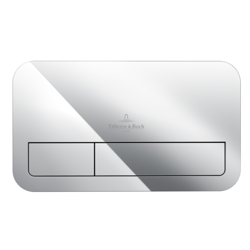 Villeroy & Boch 92249061 - Botón de descarga VICONNECT en cromo brillante