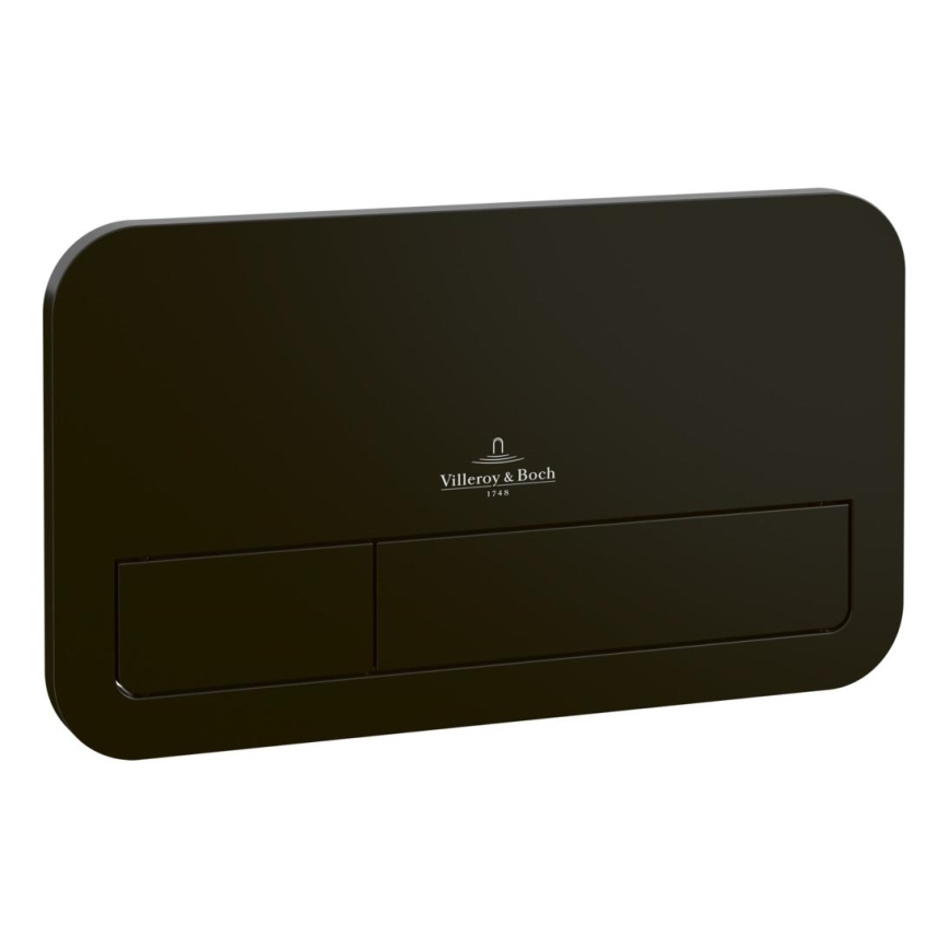 Villeroy & Boch 922490AN - Pulsador de descarga VICONNECT, negro
