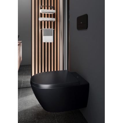Villeroy & Boch 922490AN - Pulsador de descarga VICONNECT, negro