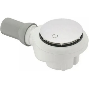 Villeroy & Boch 92250068 - Set de desagüe para plato de ducha SUBWAY, Ø 9 cm, blanco