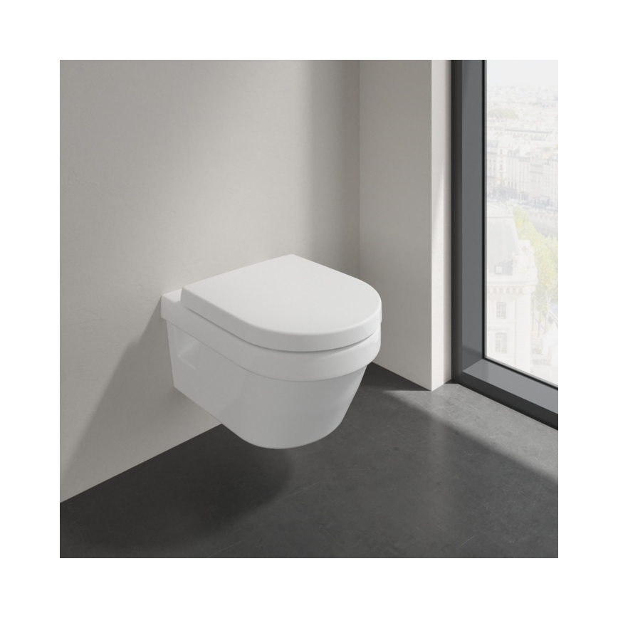 Villeroy & Boch 98M9C101 - Asiento para inodoro SoftClose ARCHITECTURA blanco