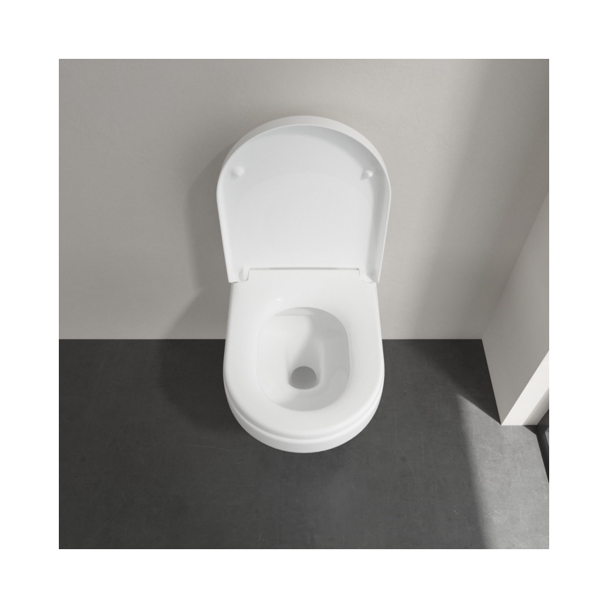 Villeroy & Boch 98M9C101 - Asiento para inodoro SoftClose ARCHITECTURA blanco