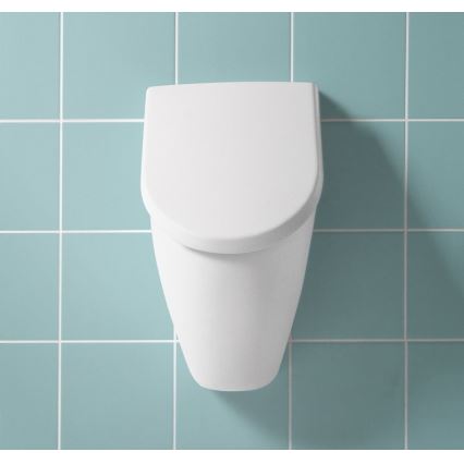 Villeroy & Boch 9956S101 - Tapa para urinario SoftClose SUBWAY 2.0 blanca