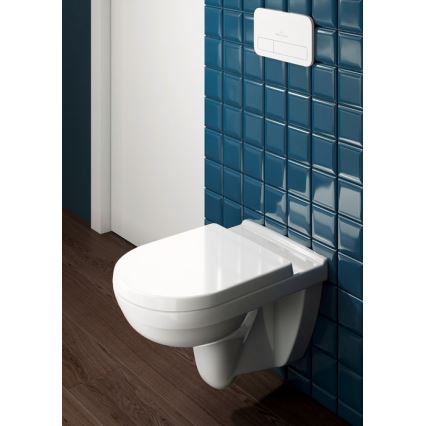 Villeroy & Boch 9M38S101 - Asiento de inodoro SoftClose O.NOVO blanco