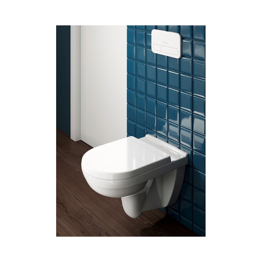 Villeroy & Boch 9M38S101 - Asiento de inodoro SoftClose O.NOVO blanco