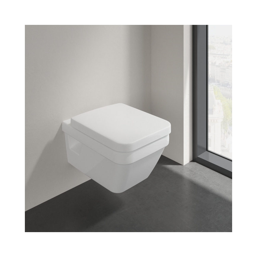 Villeroy & Boch 9M58S101 - Asiento para inodoro SoftClose ARCHITECTURA blanco