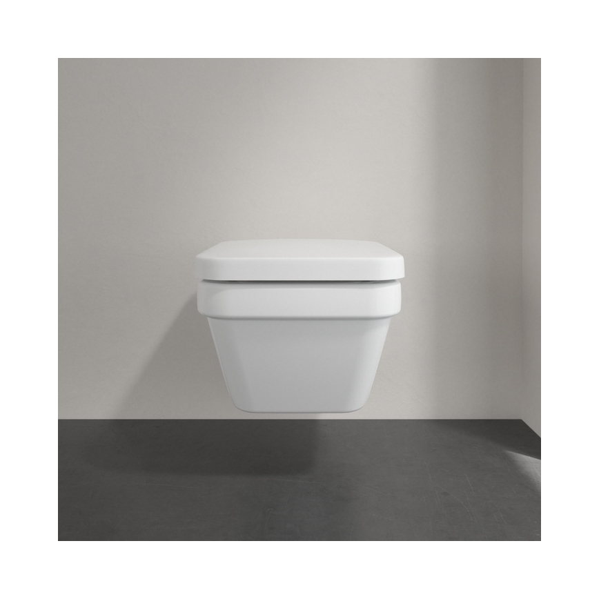 Villeroy & Boch 9M58S101 - Asiento para inodoro SoftClose ARCHITECTURA blanco