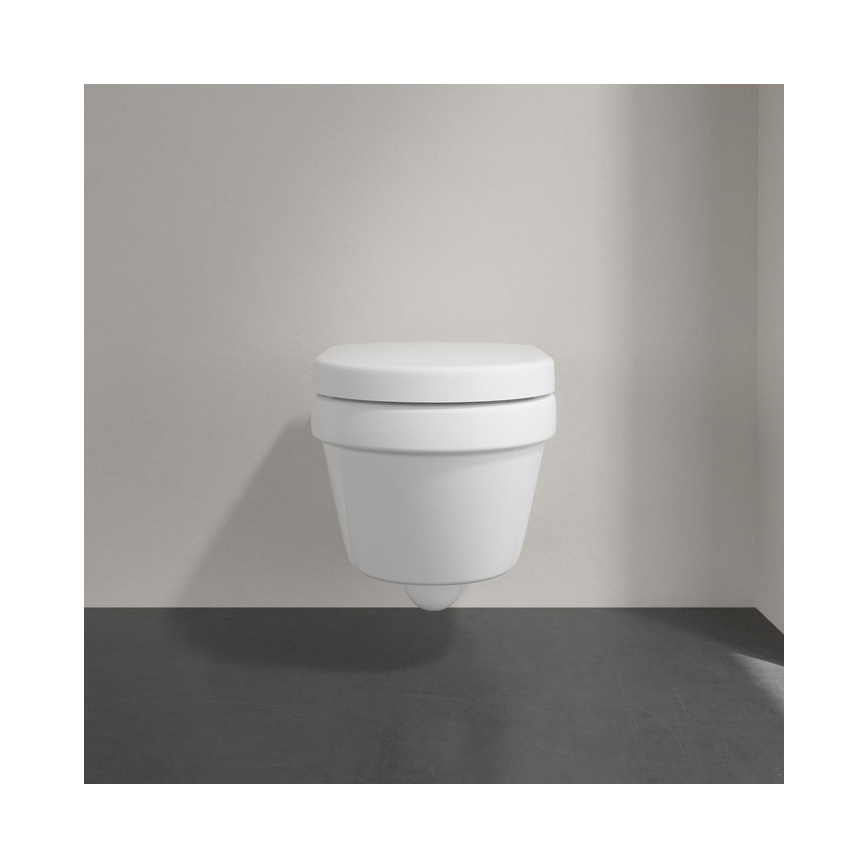 Villeroy & Boch 9M66S201 - Asiento de inodoro SoftClose ARCHITECTURA blanco
