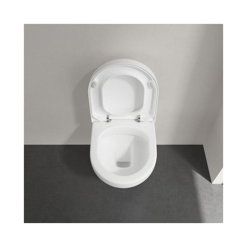 Villeroy & Boch 9M66S201 - Asiento de inodoro SoftClose ARCHITECTURA blanco