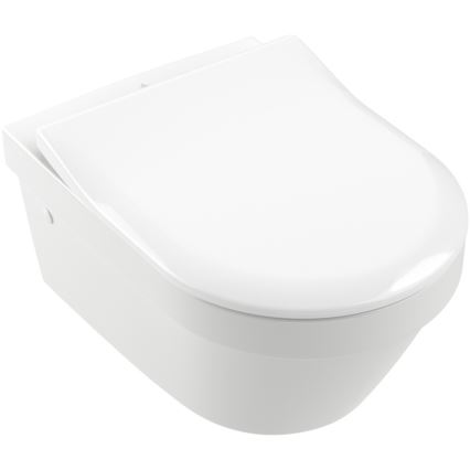 Villeroy & Boch 9M70S101 - Asiento de inodoro con cierre suave SoftClose, colección ARCHITECTURA, blanco