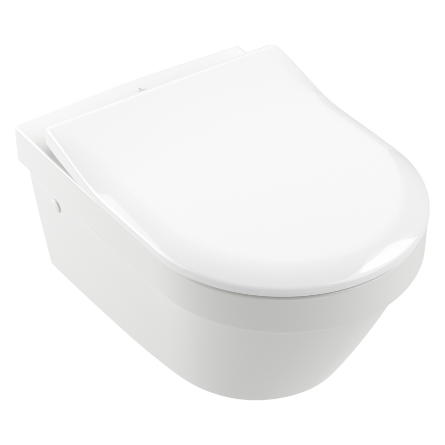 Villeroy & Boch 9M70S101 - Asiento de inodoro con cierre suave SoftClose, colección ARCHITECTURA, blanco