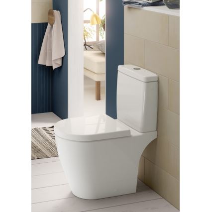 Villeroy & Boch 9M77C101 - Asiento de inodoro SoftClose AVENTO blanco