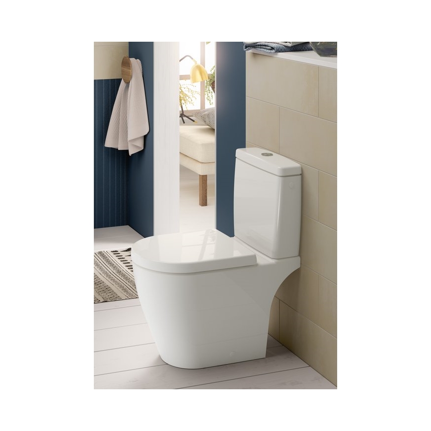 Villeroy & Boch 9M77C101 - Asiento de inodoro SoftClose AVENTO blanco
