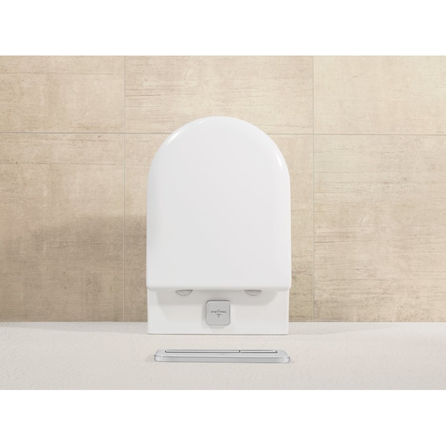 Villeroy & Boch 9M78S101 - Asiento de inodoro SoftClose SUBWAY 2.0 blanco