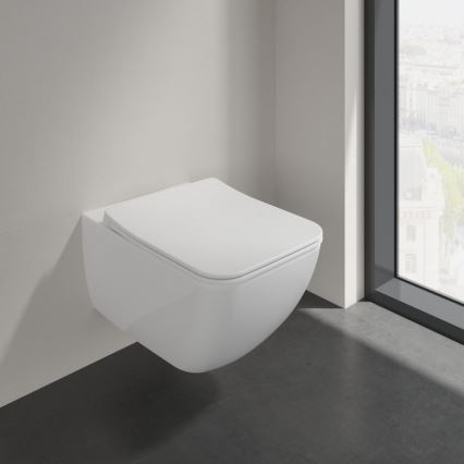 Villeroy & Boch 9M80S101 - Asiento de inodoro SoftClose VENTICELLO blanco