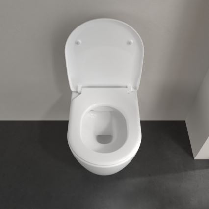 Villeroy & Boch 9M87S101 - Asiento de inodoro SoftClose AVENTO blanco