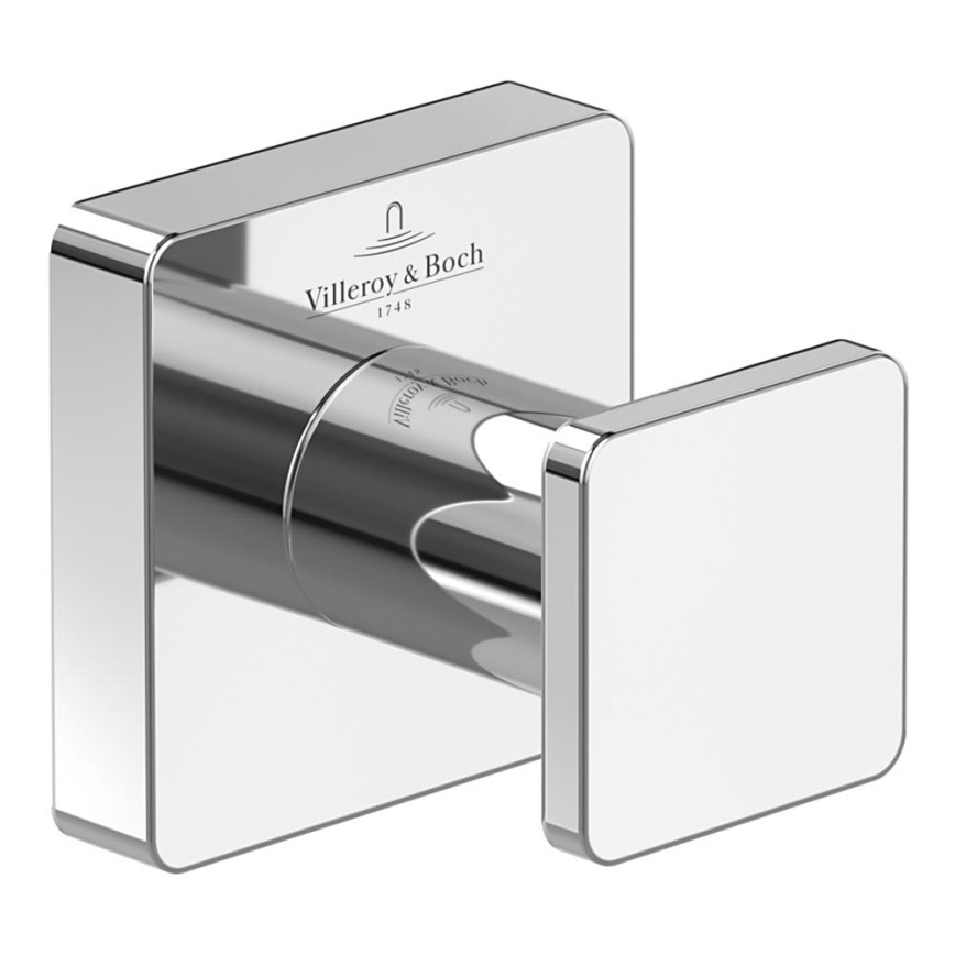 Villeroy & Boch TVA15201100061 - Gancho de pared ELEMENTS en cromo brillante