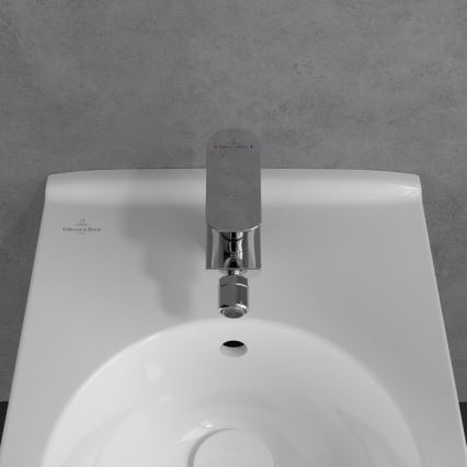 Villeroy & Boch TVB10420111061 - Grifo para bidé + válvula de desagüe O.NOVO cromo brillante