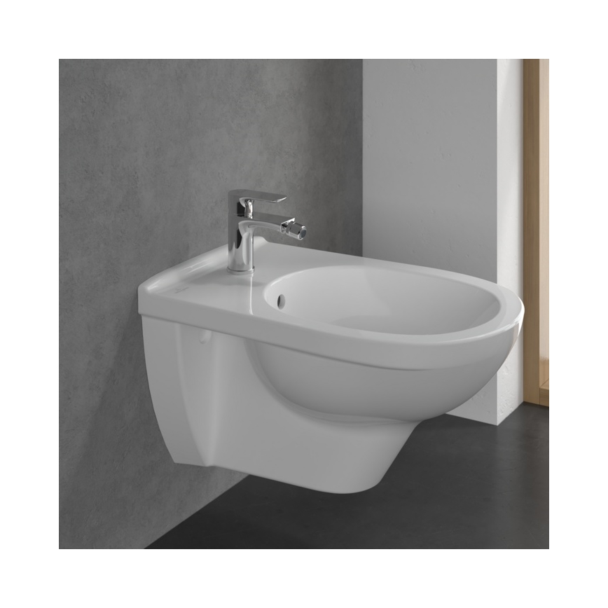 Villeroy & Boch TVB10420111061 - Grifo para bidé + válvula de desagüe O.NOVO cromo brillante