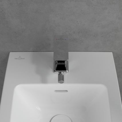 Villeroy & Boch TVB11200100061 - Grifo para bidé + válvula de desagüe SUBWAY 3.0 cromo brillante