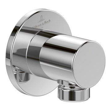 Villeroy & Boch TVC00045600061 - Válvula angular universal con acabado cromado brillante
