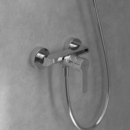 Villeroy & Boch TVS10300100061 - Grifo de ducha ARCHITECTURA, cromo pulido