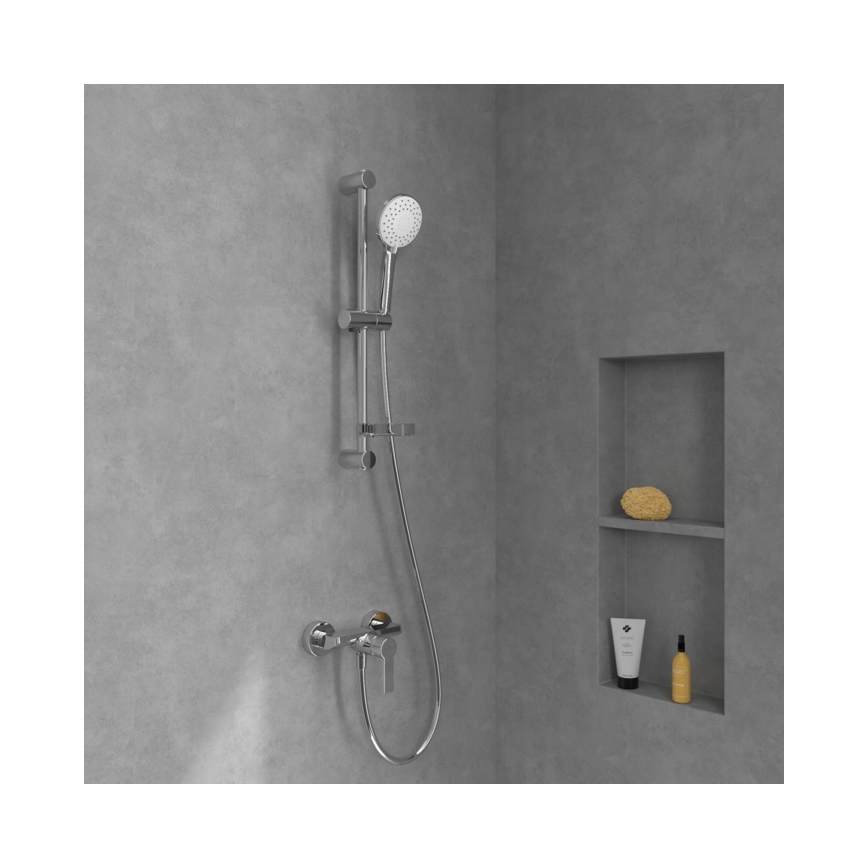 Villeroy & Boch TVS10300100061 - Grifo de ducha ARCHITECTURA, cromo pulido