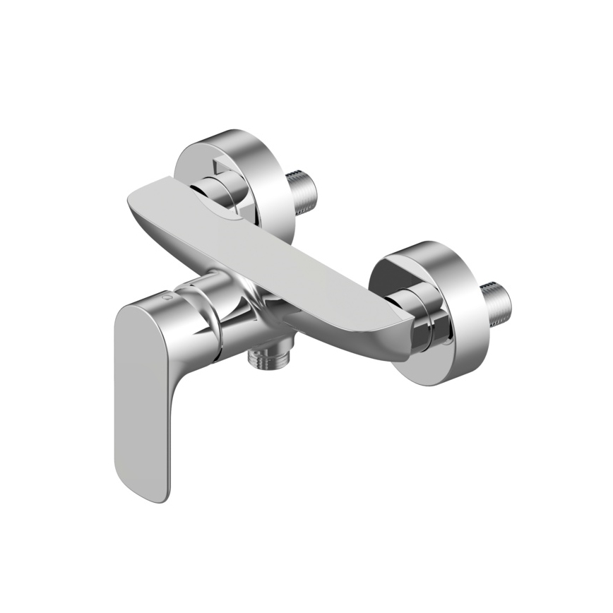 Villeroy & Boch TVS10400100061 - Mezclador de ducha O.NOVO, cromo brillante