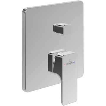 Villeroy & Boch TVS11200300061 - Grifo para bañera/ducha SUBWAY 3.0 acabado cromado brillante