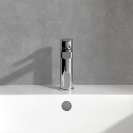 Villeroy & Boch TVW10300400161 - Grifo de lavabo ARCHITECTURA 16,4 cm cromado brillante