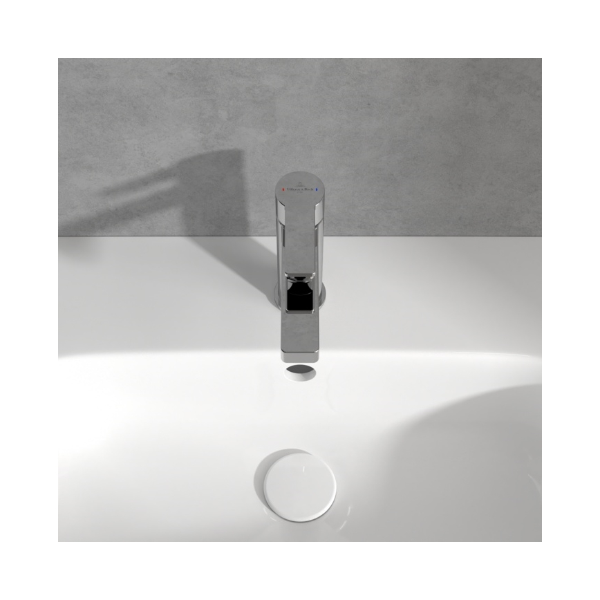 Villeroy & Boch TVW10300400161 - Grifo de lavabo ARCHITECTURA 16,4 cm cromado brillante