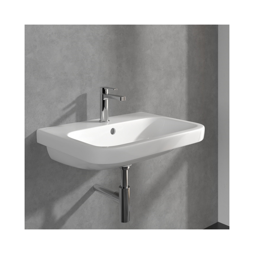 Villeroy & Boch TVW10300400161 - Grifo de lavabo ARCHITECTURA 16,4 cm cromado brillante