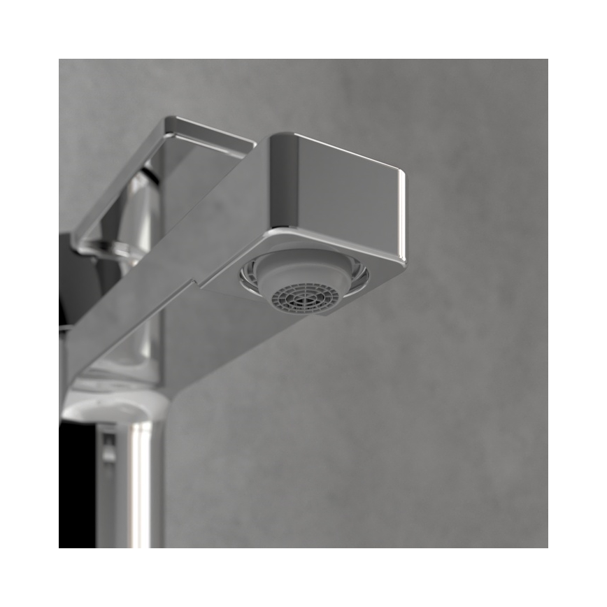 Villeroy & Boch TVW10300400161 - Grifo de lavabo ARCHITECTURA 16,4 cm cromado brillante