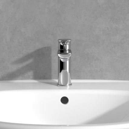 Villeroy & Boch TVW10400300161 - Grifo de lavabo O.NOVO 15,5 cm cromo brillante