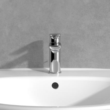 Villeroy & Boch TVW10400400161 - Grifo de lavabo O.NOVO 15,5 cm cromo brillante