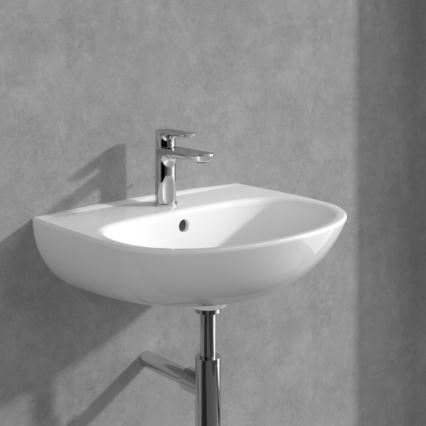Villeroy & Boch TVW10400400161 - Grifo de lavabo O.NOVO 15,5 cm cromo brillante