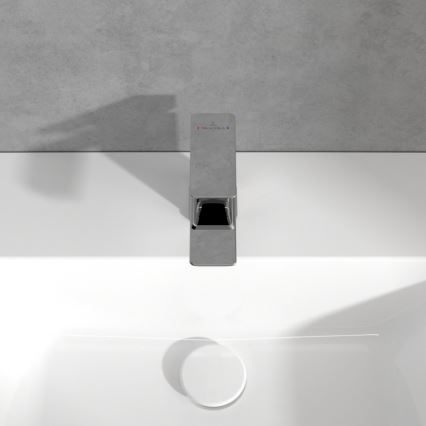 Villeroy & Boch TVW11200100161 - Grifo de lavabo SUBWAY 3.0 12,5 cm cromo pulido