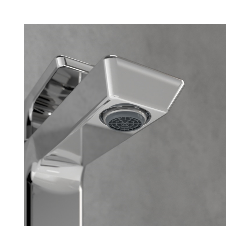 Villeroy & Boch TVW11200100161 - Grifo de lavabo SUBWAY 3.0 12,5 cm cromo pulido