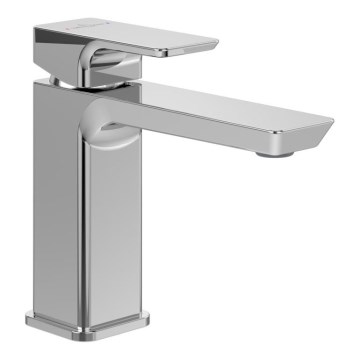 Villeroy & Boch TVW11200300061 - Grifo de lavabo SUBWAY 15,5 cm, cromo pulido