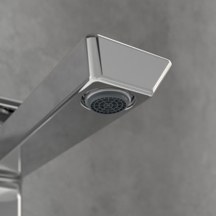 Villeroy & Boch TVW11200400061 - Grifo monomando para lavabo SUBWAY 3.0 29,5 cm, cromo brillante